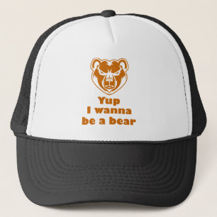 Casquette Je veux être un ours