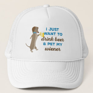 Casquette Je veux juste boire de la bière et choyer ma