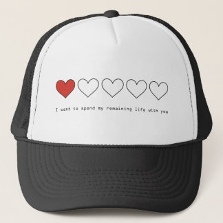 Casquette Je veux passer le reste de ma vie avec toi
