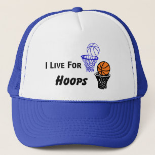 Casquette Je Vis Pour Le Casquette/Casquette De Hoops