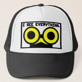 Casquette Je vois tout. Créature