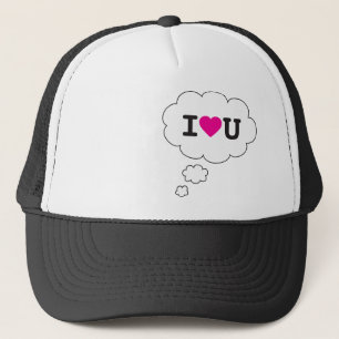 Casquette je vous coeur