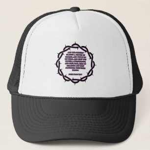 Casquette Jean 19:2-3 KJV Bible Verse Écriture