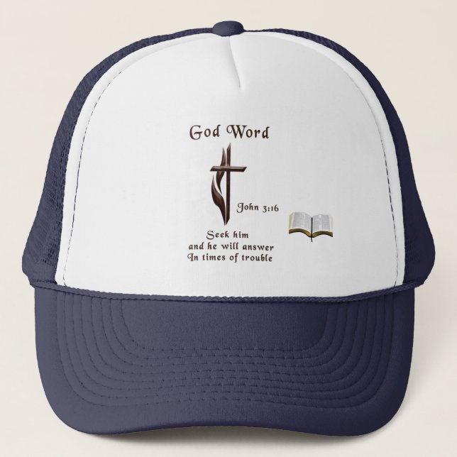 Casquette Jean 3:16 (Devant)
