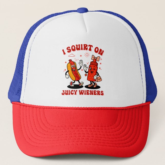 Casquette J'Écris Sur Des Épouses Juteuses Humour Adulte Amu (Devant)