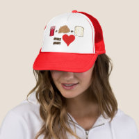 Jelly + Beurre d'arachide + Pain = Coeur d'amour