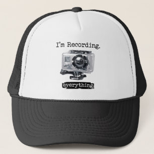 Casquette J'enregistre tout
