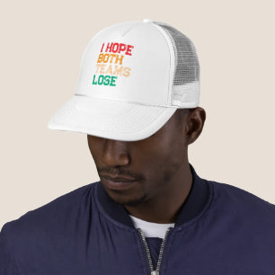 Casquette J'Espère Que Les Deux Équipes Perdent - Drôle Foot