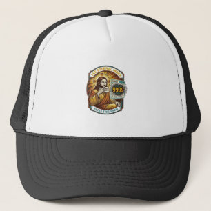Casquette Jésus 9999 Emails Non Lus Boîte de Réception Zéro