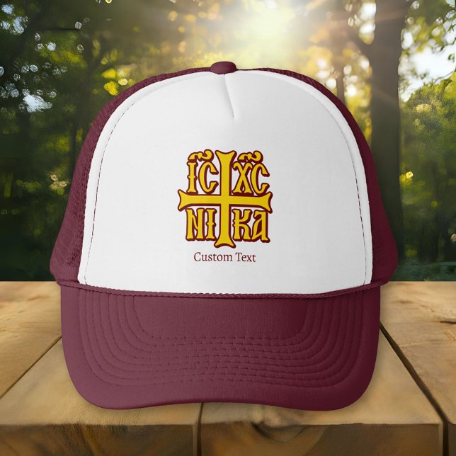 Casquette Jésus Christ conquiert l'Emblème (Créateur téléchargé)