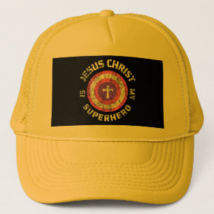 Casquette Jésus-Christ est mon super-héros Jésus