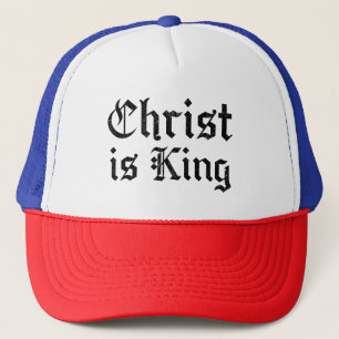 Casquette Jésus-Christ est Roi Gothique Art Grunge Blacklett