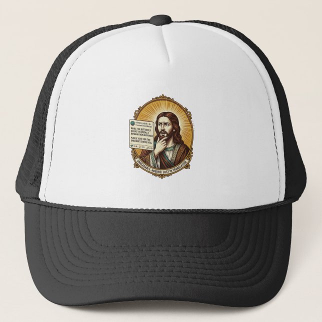 Casquette Jésus Confus Échec de la Publication de Traduction (Devant)