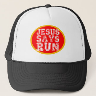 Casquette Jésus dit la course