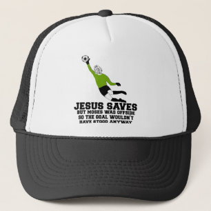 Casquette Jésus drôle économise