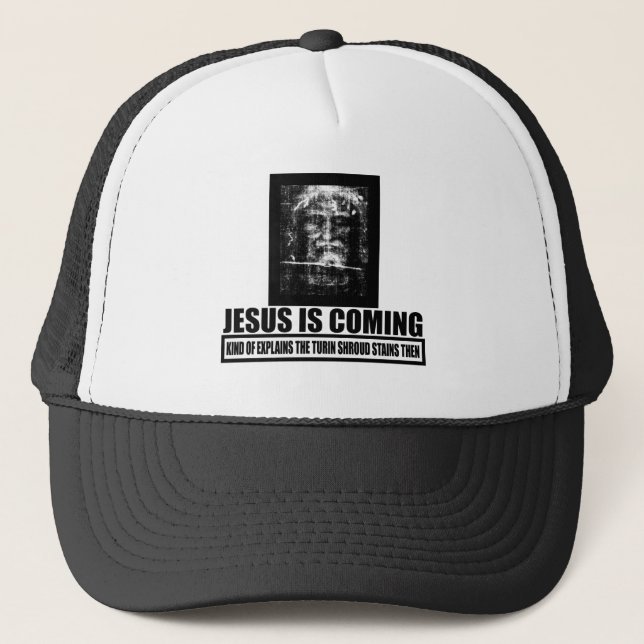 Casquette Jésus est athée venant (Devant)