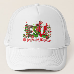Casquette Jésus Est La Raison De La Saison Foi Noël