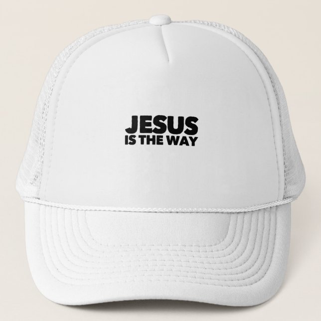 Casquette Jésus Est La Voie (Devant)