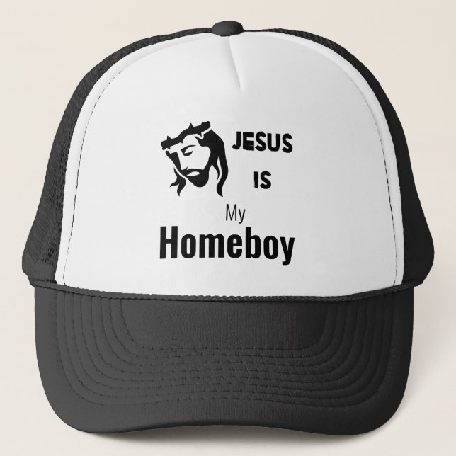 Casquette Jésus Est Ma Citation Amusante De Mon Enfant (Devant)