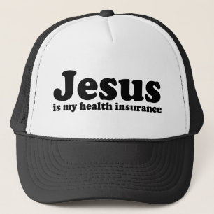 Casquette Jésus est mon assurance maladie