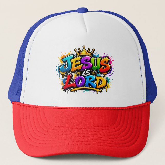 Casquette Jésus est Seigneur (Devant)