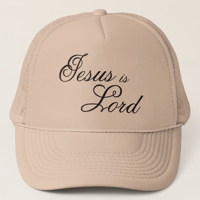 Casquette Jésus est seigneur Cap Hat (Devant)