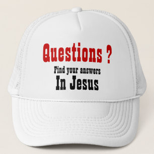 Casquette Jésus est votre réponse