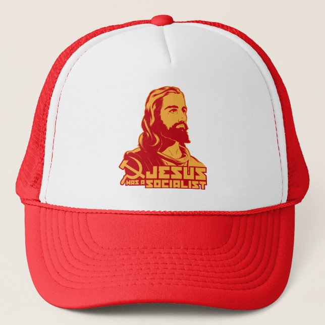 Casquette Jésus était un socialiste (Devant)