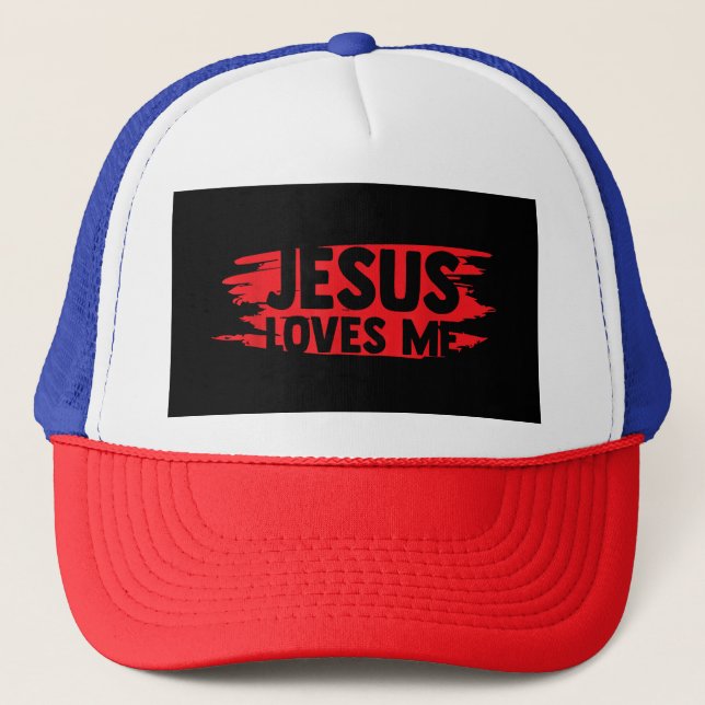 Casquette Jésus Hommes Femmes Enfants Amusants Christian Bib (Devant)