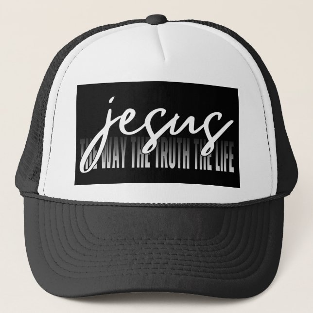 Casquette Jésus Le Chemin La Vérité La Vie (Devant)