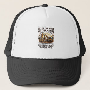 Casquette Jesus Mécanicien Diesel Équipement Lourd T-Shirt F