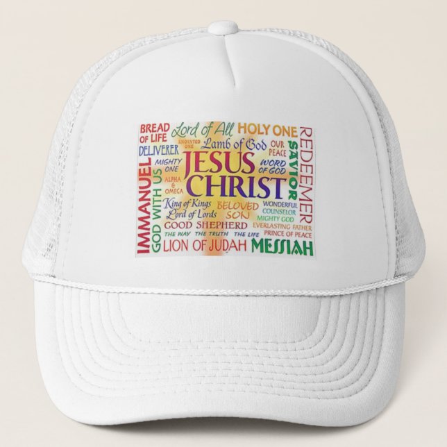 Casquette JESUS nom par-dessus tous les noms (Devant)