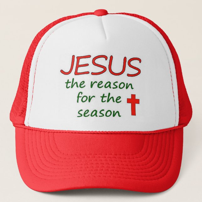Casquette JESUS Raison de la saison (Devant)