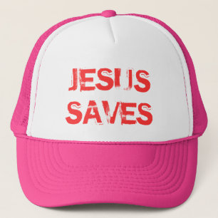 CASQUETTE JÉSUS SAUVE TRUCKER HAT