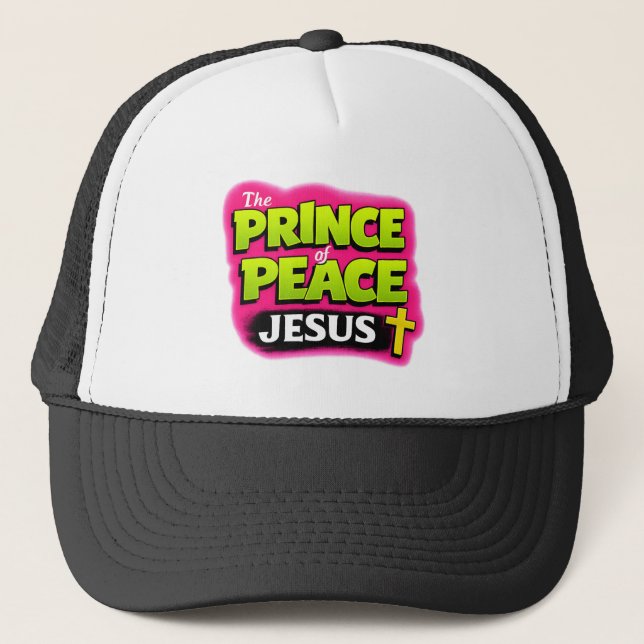 Casquette JESUS - The Prince of Peace - Christian (Devant)