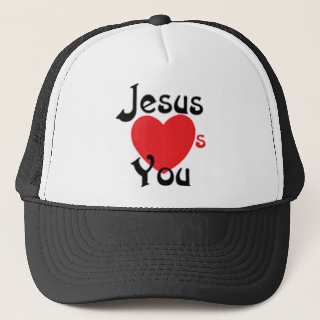 Casquette Jésus vous aime (Devant)