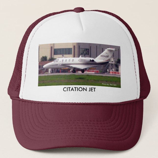 Casquette Jet VNY de départ, JET de citation de CITATION (Devant)