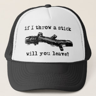 Casquette Jeter Un Bâton Chapeau Drôle Humour