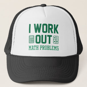 Casquette J'Étudie Les Problèmes Mathématiques