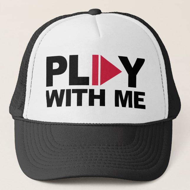 Casquette Jeu avec moi musique (Devant)