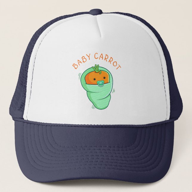 Casquette Jeu de carottes pour bébé (Devant)