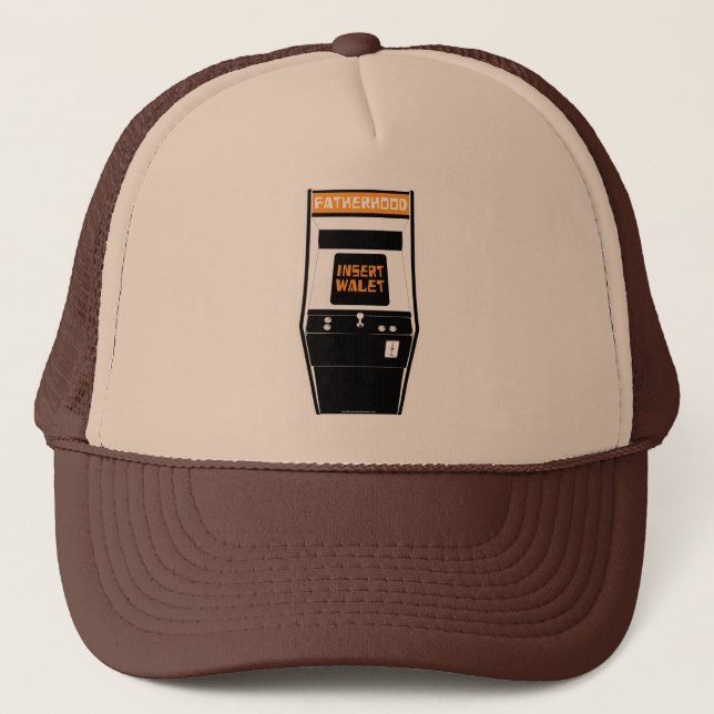 Casquette Jeu de paternité : Insérer un portefeuille (Devant)