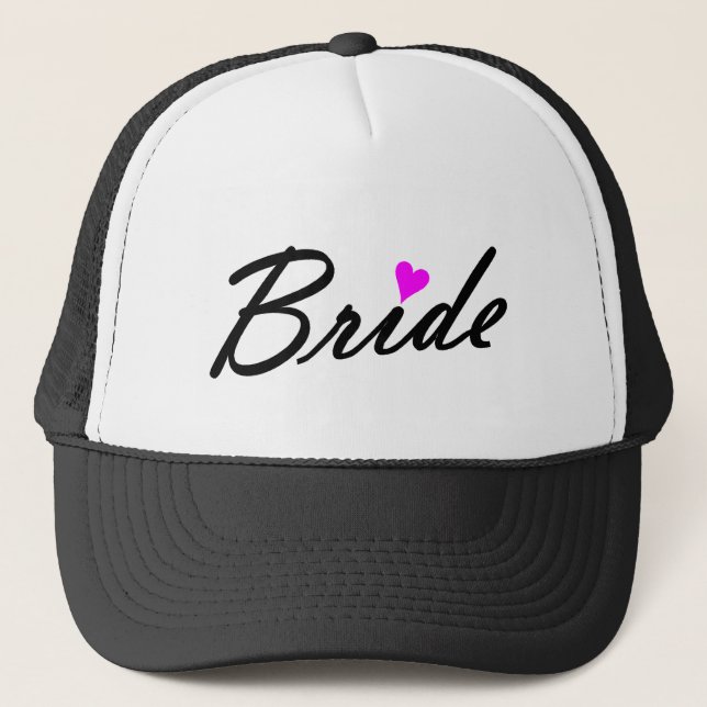 Casquette Jeune mariée (Devant)