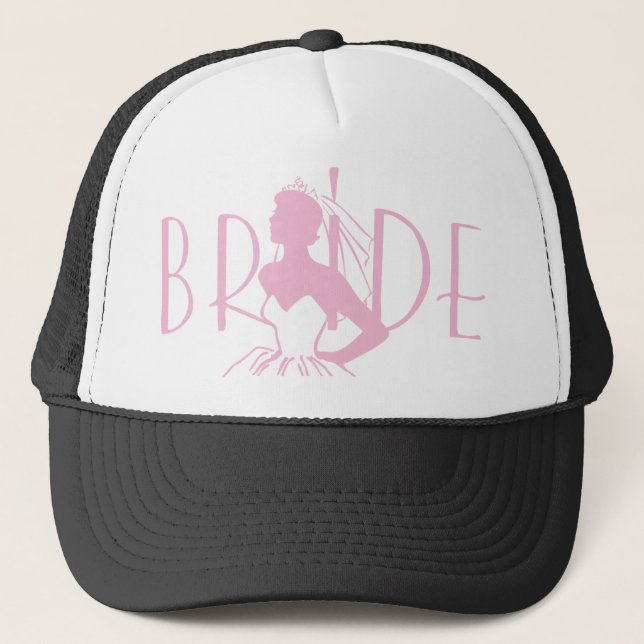 Casquette Jeune mariée sans bretelles (Devant)