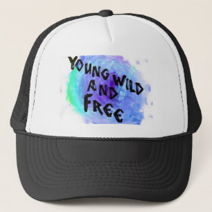 Casquette Jeune, sauvage, et libre Snapback