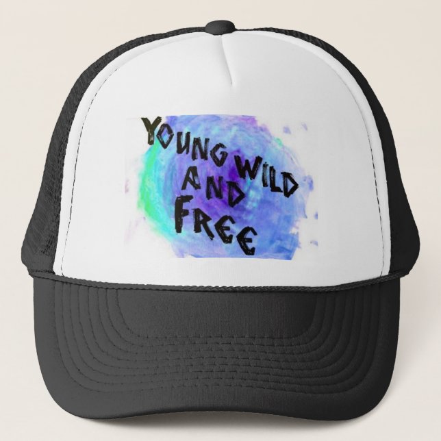 Casquette Jeune, sauvage, et libre Snapback (Devant)