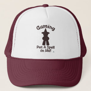 Casquette Jeux Mettez un sortilège sur moi slogan drôle et e