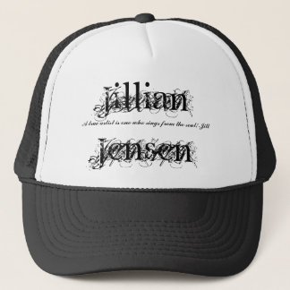 Casquette Jillian Jensen, artiste vrai d'A est o… -