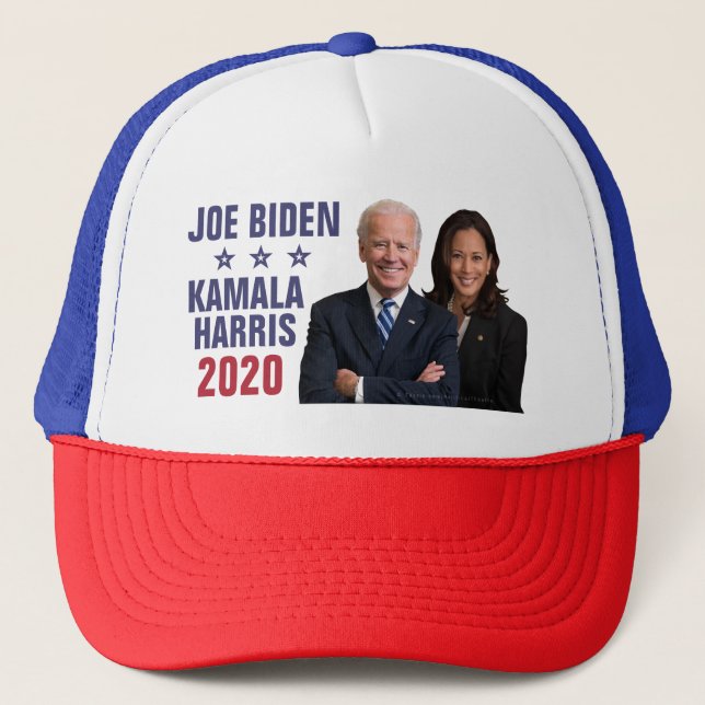 Casquette Joe Biden Kamala Harris 2020 Président Vice Photos (Devant)