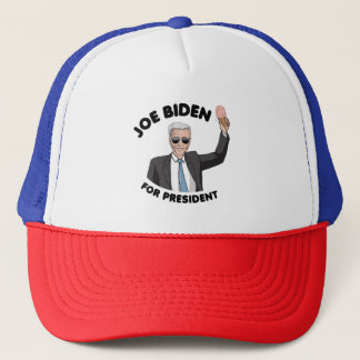 Casquette Joe Biden mange de la crème glacée pour le préside